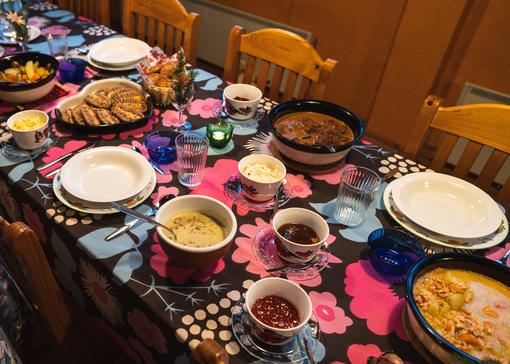 Py&ouml;r&auml;vaelluksen l&auml;ht&ouml;p&auml;iv&auml;n lounas